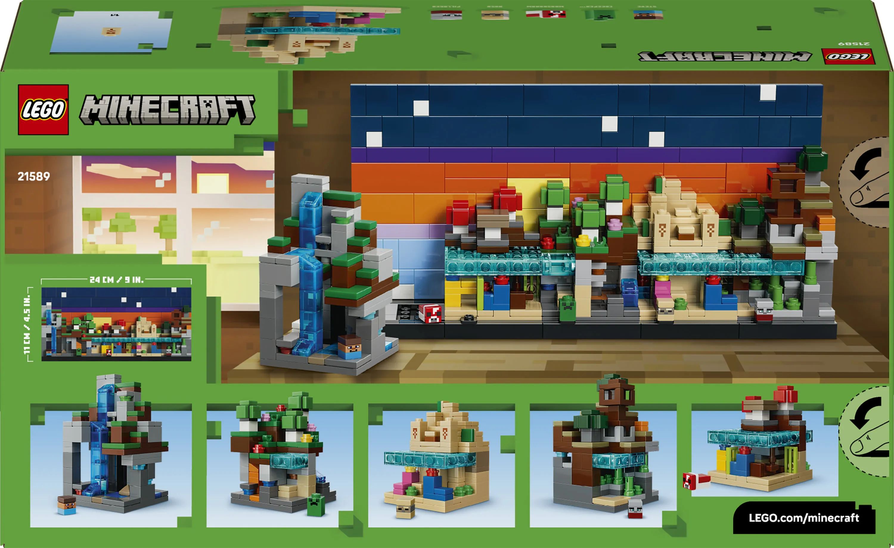 LEGO Minecraft Minibiom 21589