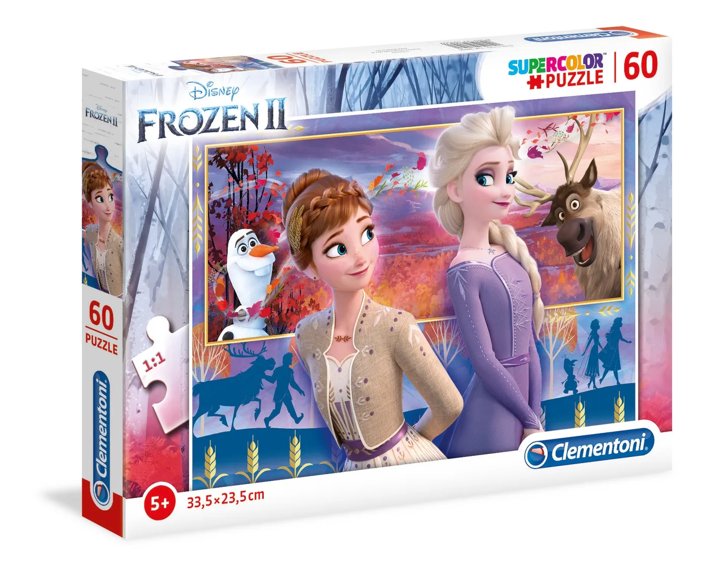 Clementoni Kids Frozen 2 - pussel, 60 bitar