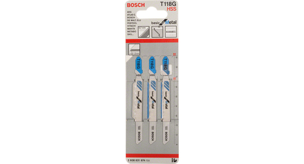 Bosch basic for Metal T 118 G Savklinge Stiksav