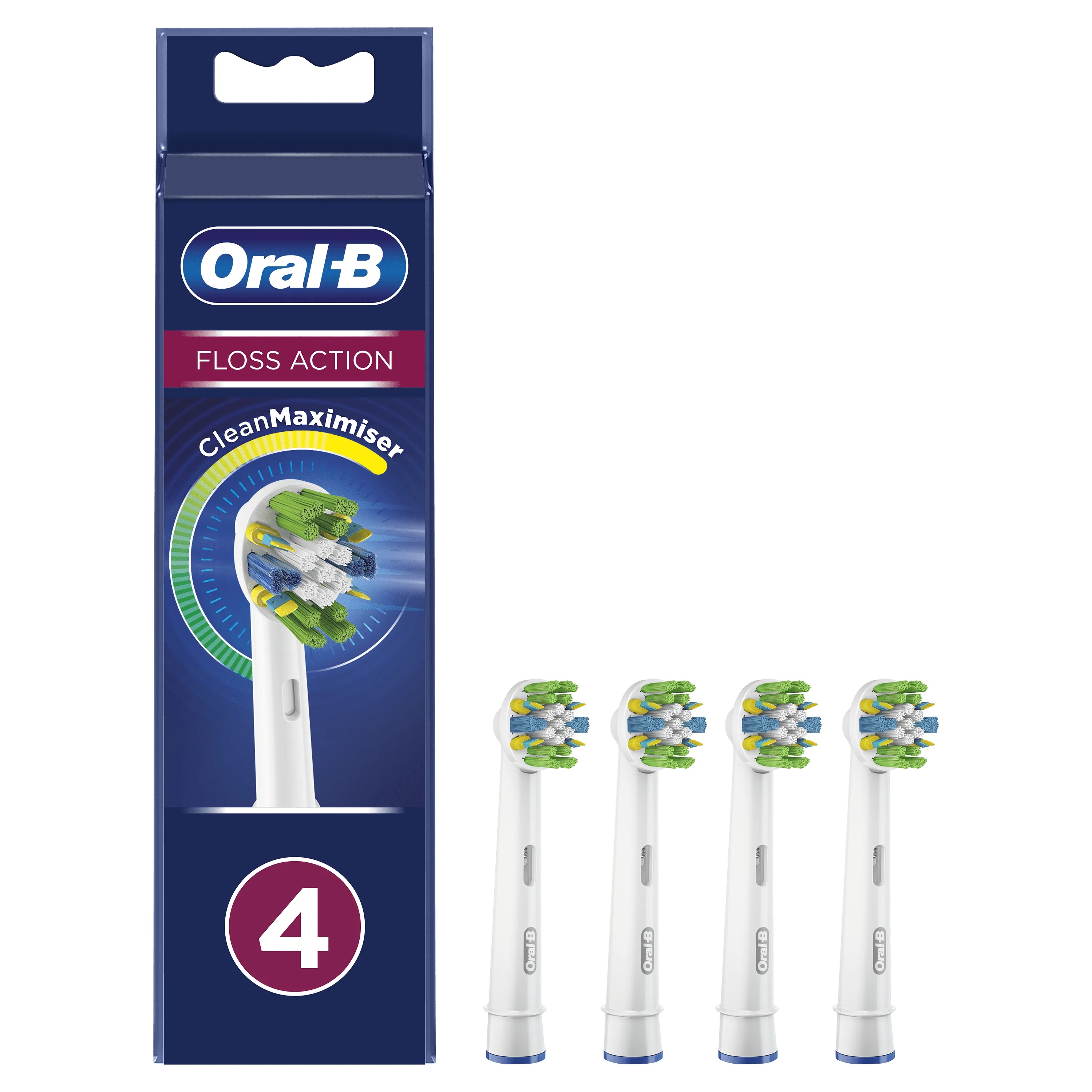 Oral-B FlossAction -vaihtoharjat, 4kpl