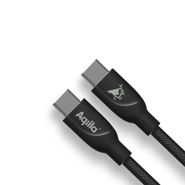 Aqiila Cablebird CB13 USB-C cable, 240W, 3 m, Black