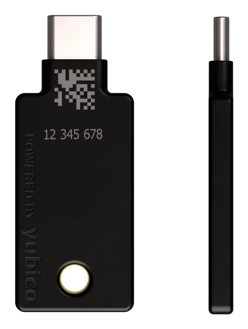 Yubico YubiKey 5C NFC USB-C Two-Factor -turva-avain