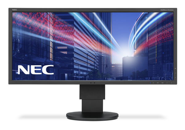 NEC 29" MultiSync EA294WMi, 2560x1080px, IPS -n&auml;ytt&ouml;, Musta