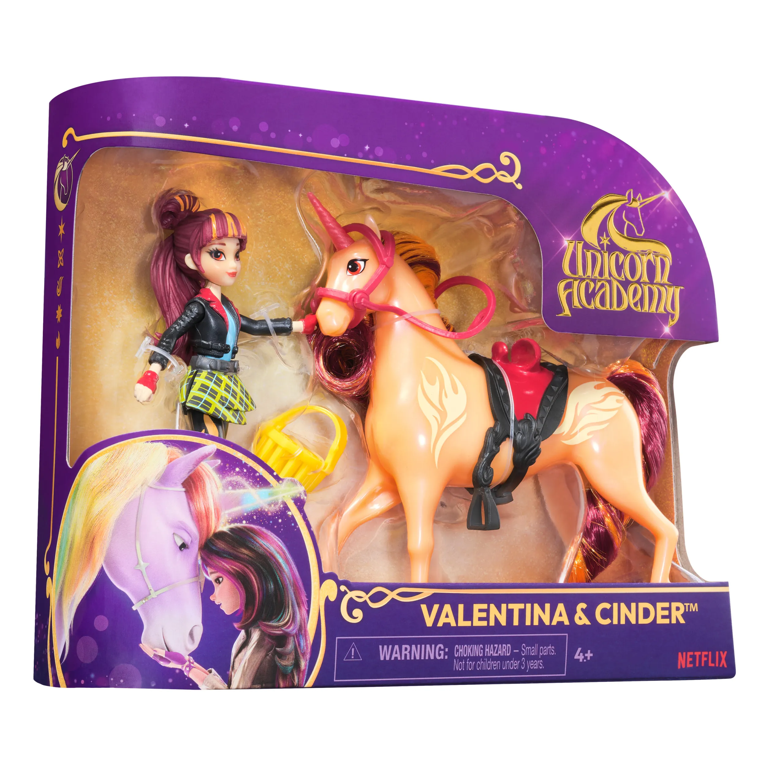 Spin Master Unicorn Academy - Valentina and Unicorn Cinder Set, toy figure