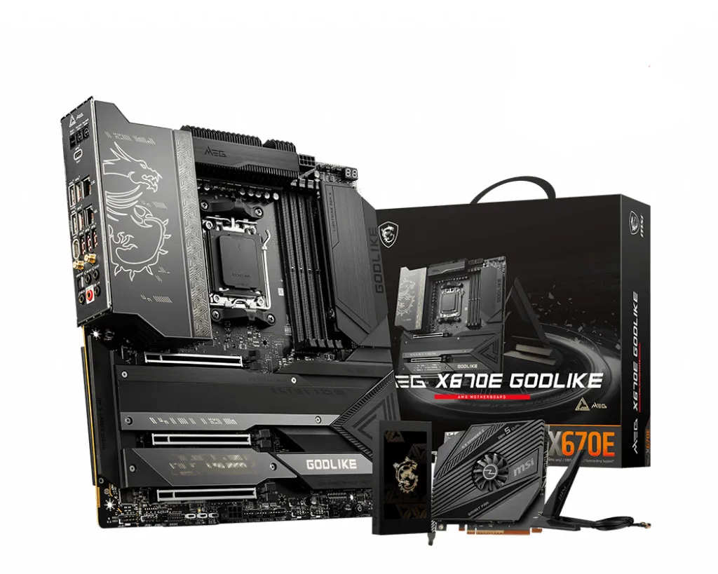 MSI MEG X670E GODLIKE E-ATX - motherboard