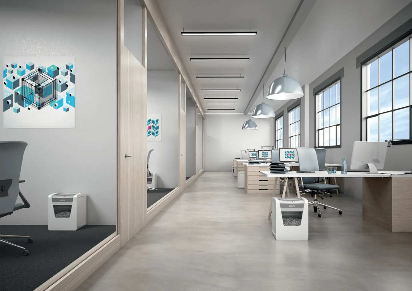 Paperintuhooja Leitz IQ Office P5