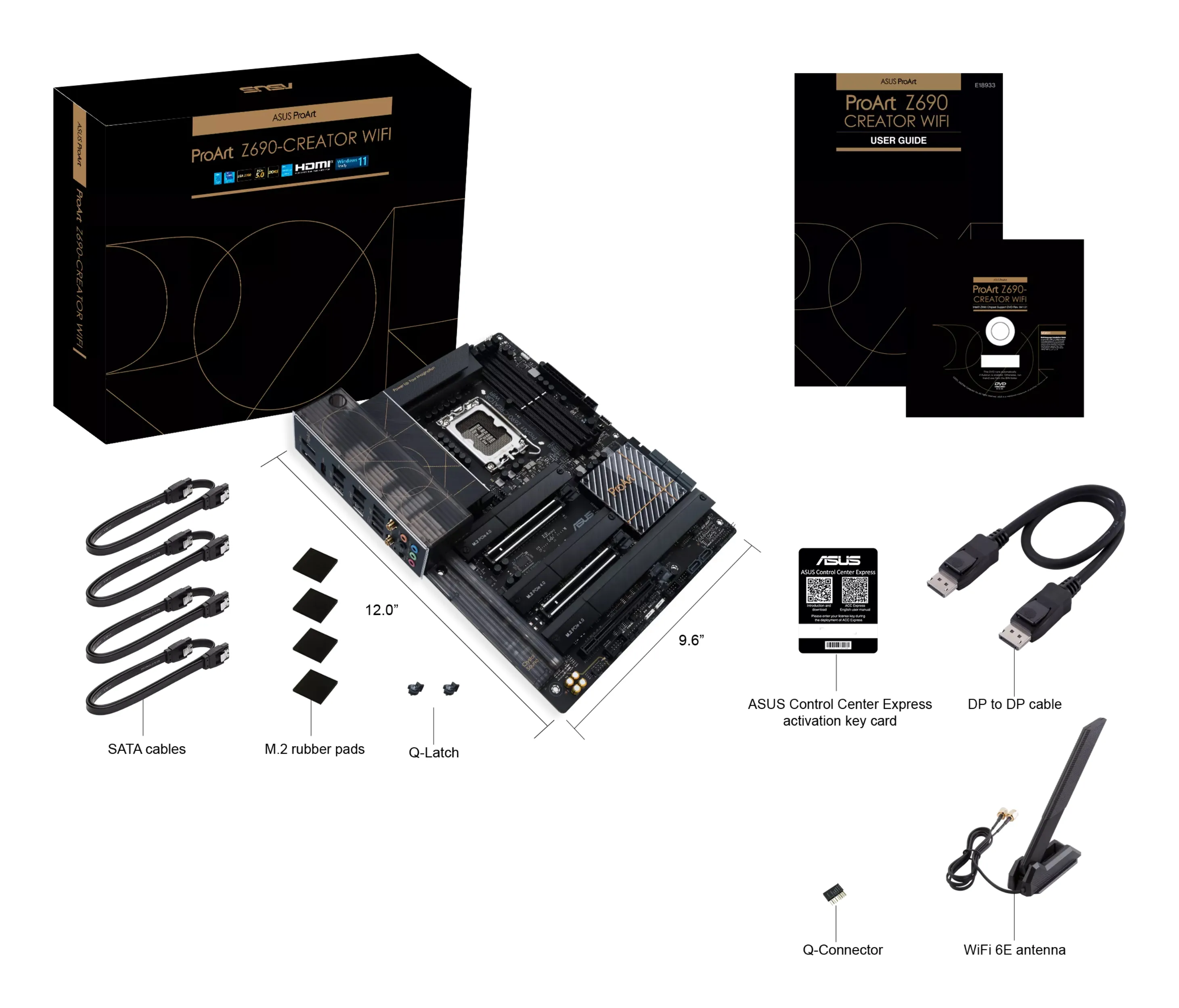 Asus ProArt Z690-Creator Wi-Fi ATX - moderkort