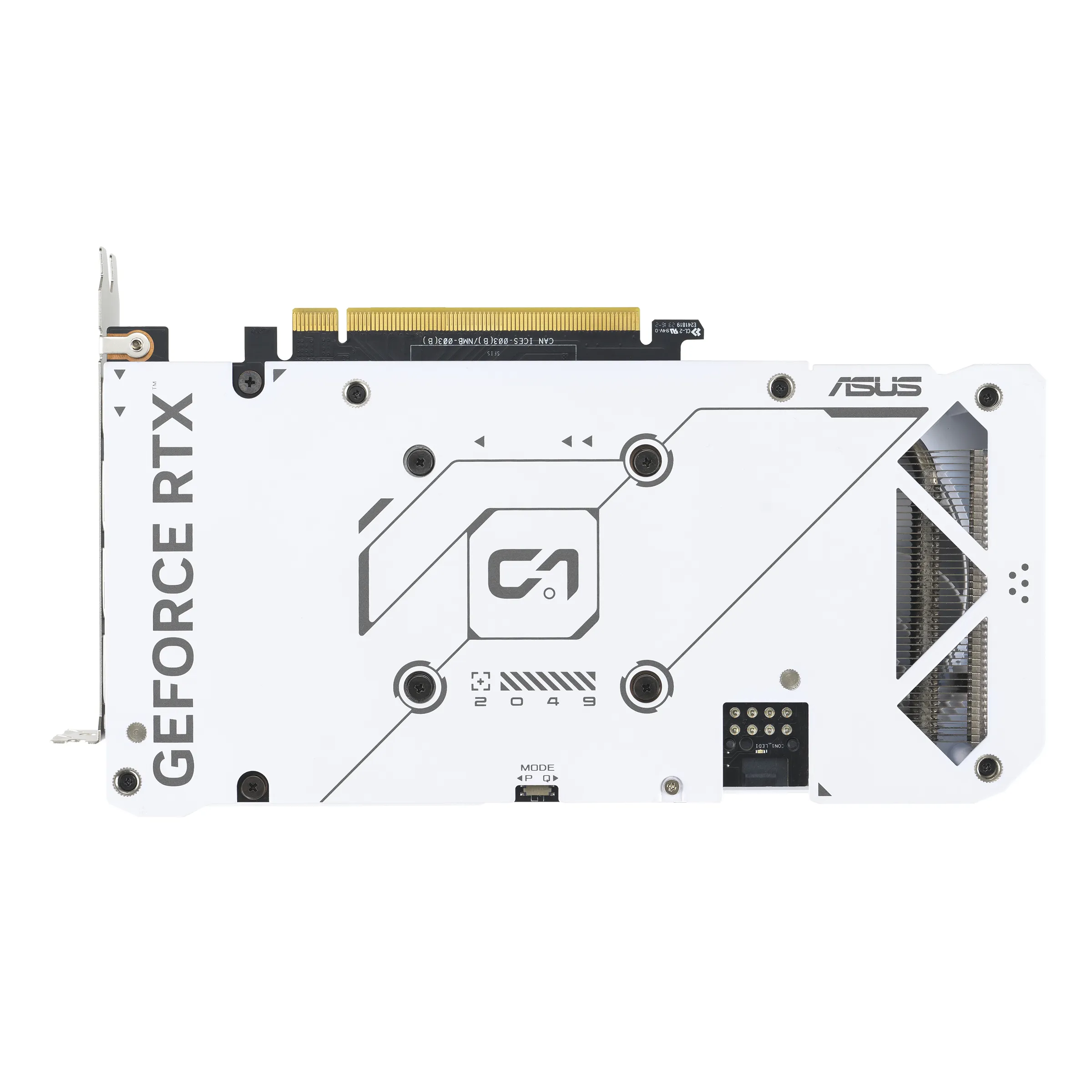 Asus GeForce RTX 4060 Dual White 8 GB - Grafikkort