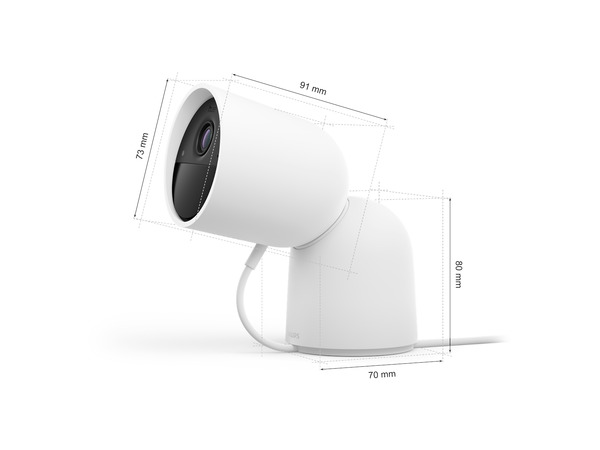 HUE SECURE CAMERA WIRED DESKTOP WH EU