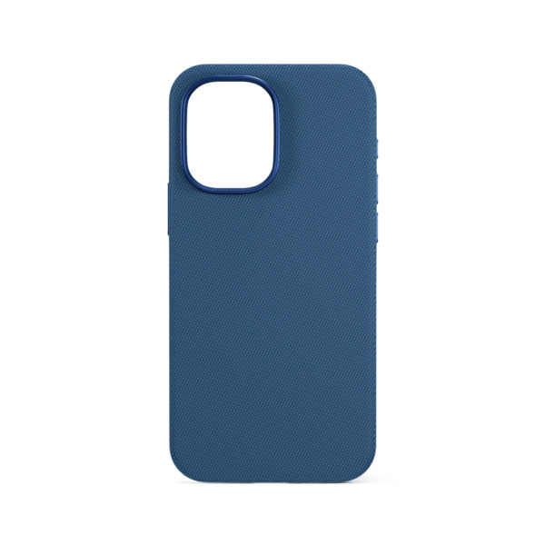Epico SolidWoven Pro Mag+ Case | iPhone 17 | Qi2  &amp;  MagSafe Compatible | Blue | Raised Edges  &amp;  Camera Frame