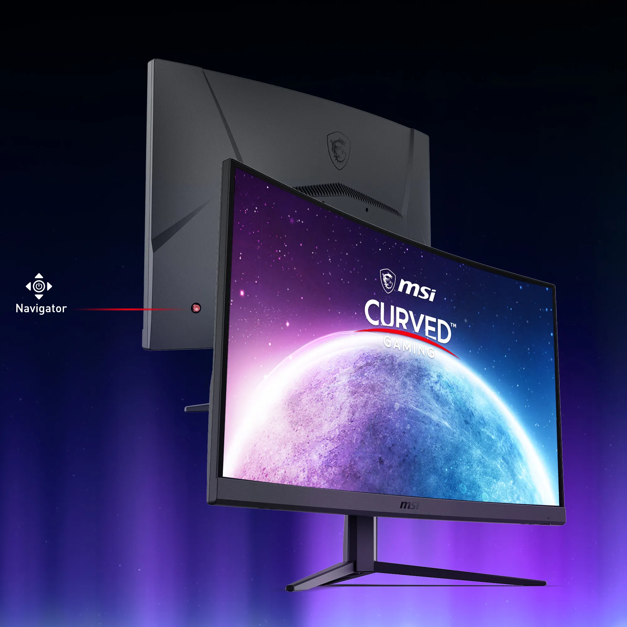 MSI 27" Optix G27CQ4DE E2 QHD, VA - curved gaming monitor