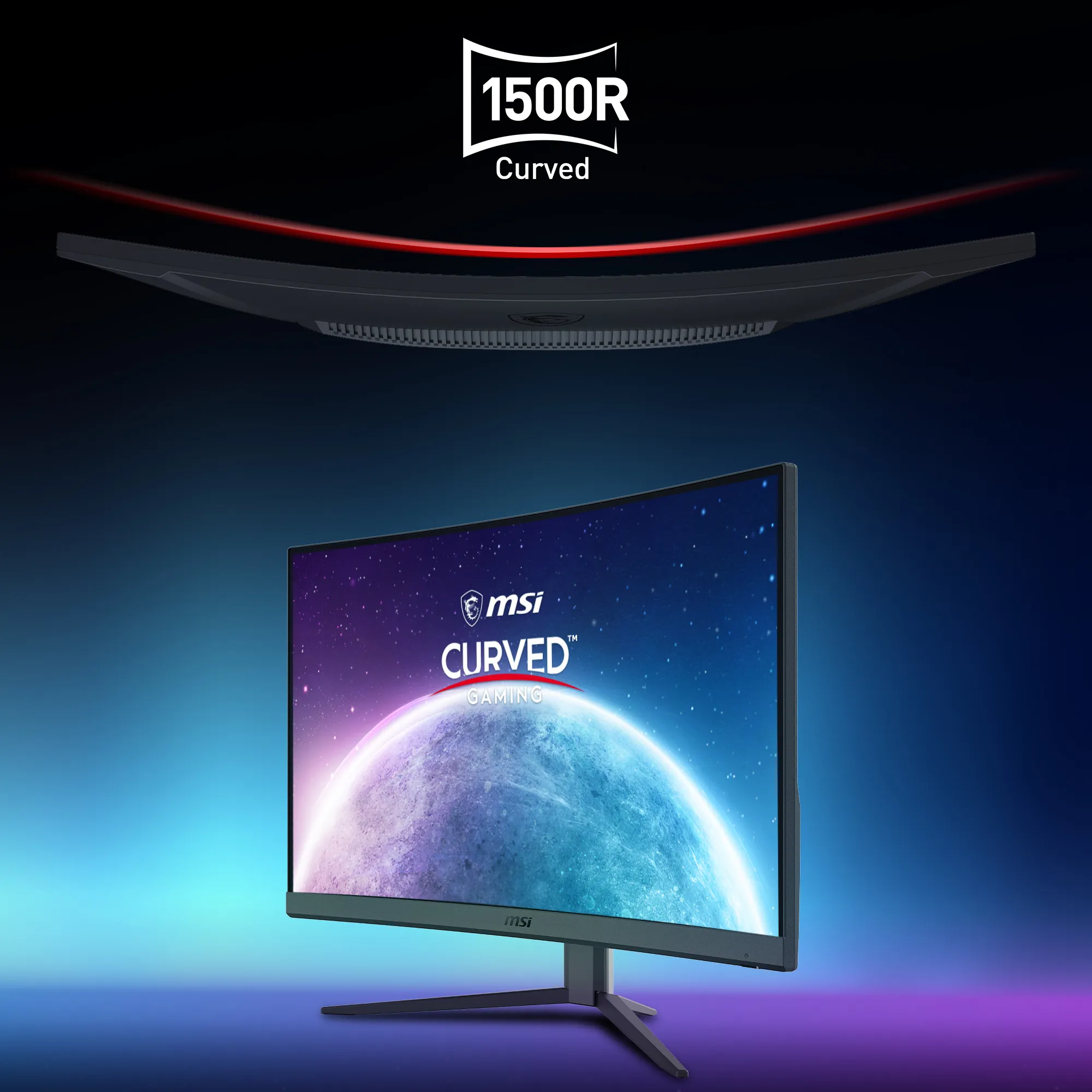 MSI 27" Optix G27CQ4DE E2 QHD, VA - curved gaming monitor