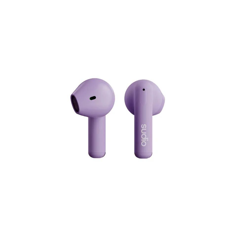 Sudio A1 True Wireless - wireless earbuds, lilac