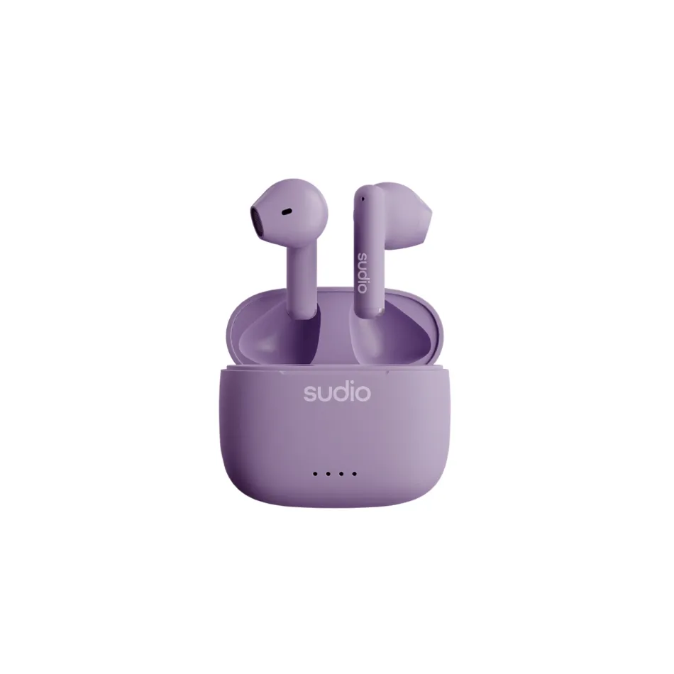 Sudio A1 True Wireless - wireless earbuds, lilac