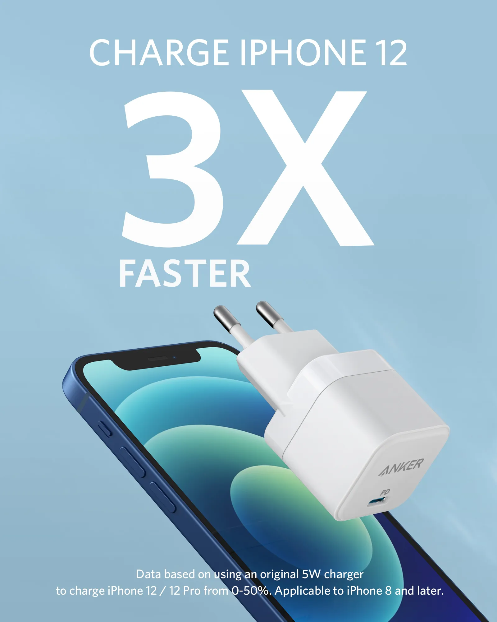 Anker Anker PowerPort III 20W Cube White