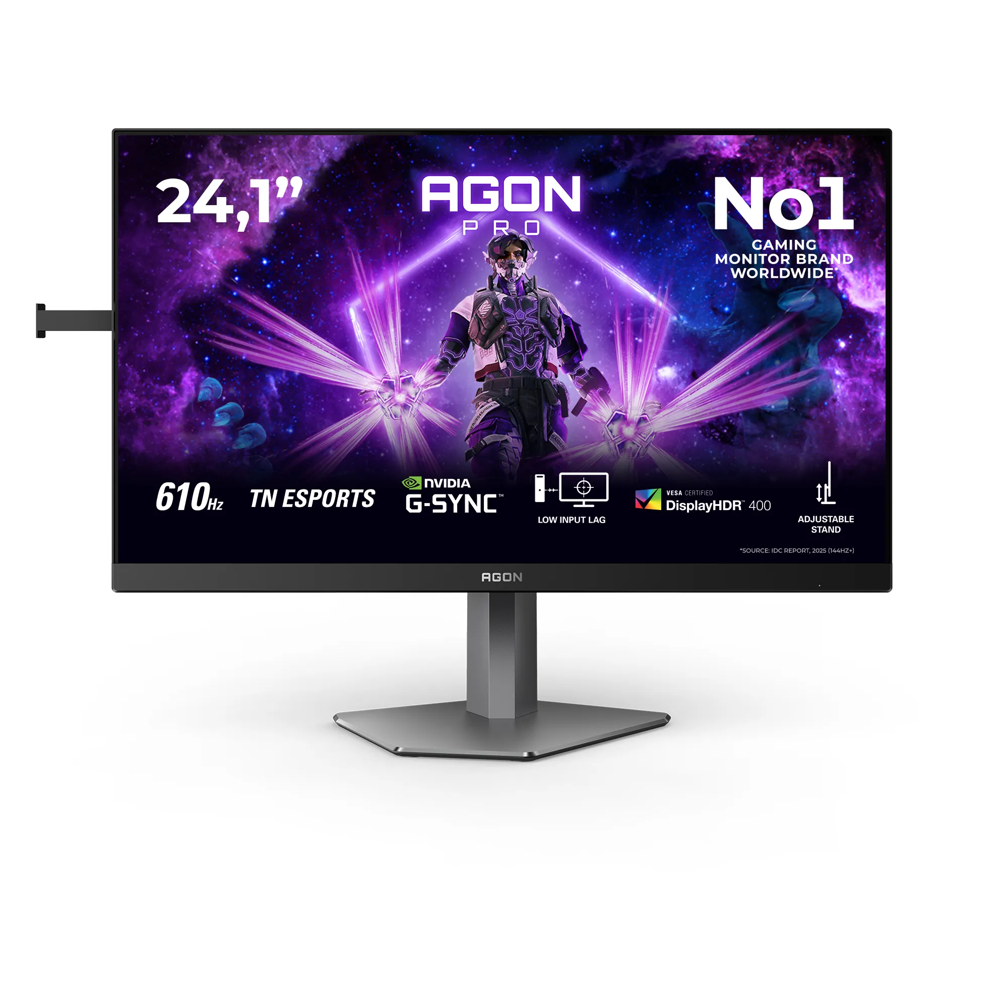 AOC AG246FK6 24" Full HD, Fast TN, 610 Hz Gaming Monitor