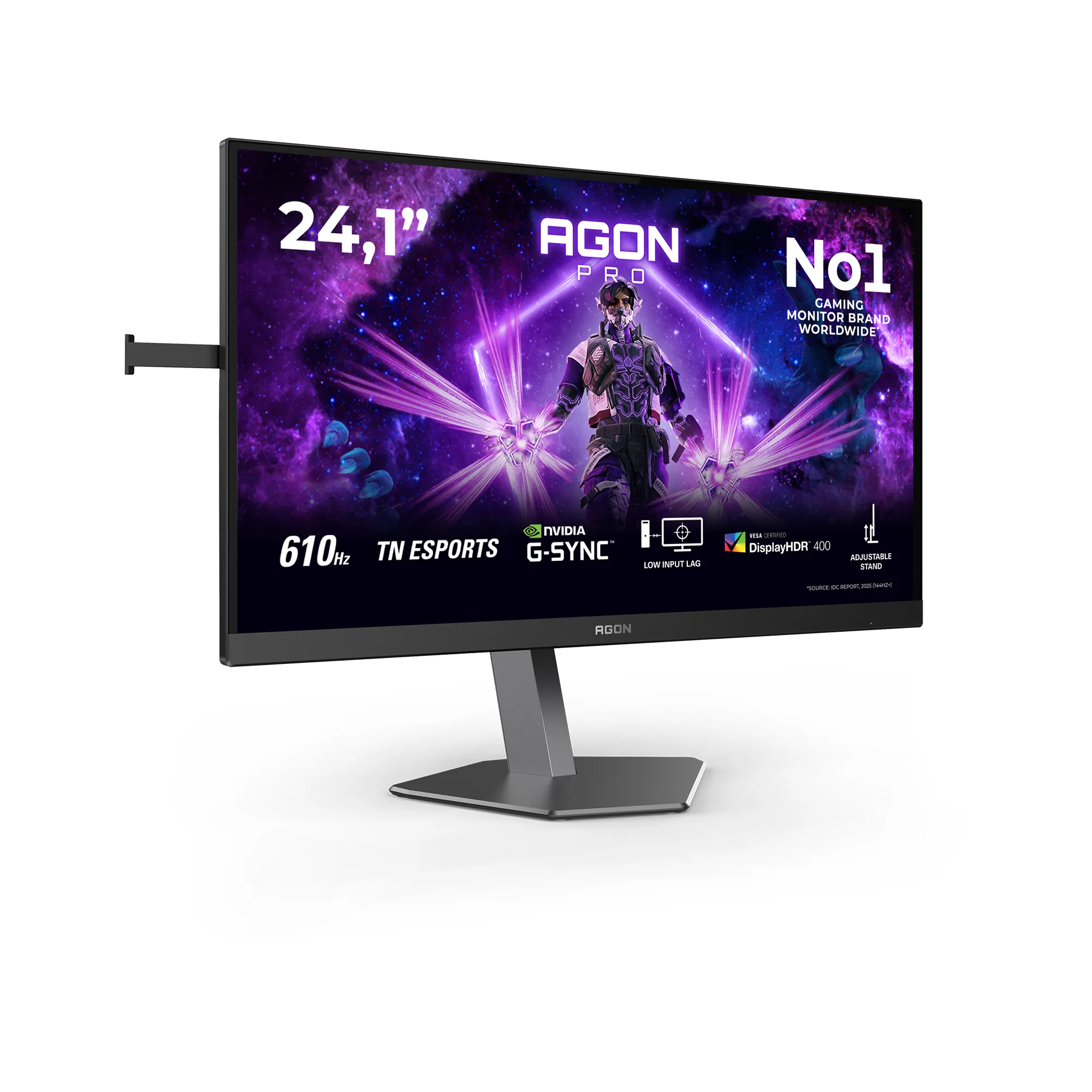 AOC AG246FK6 24" Full HD, Fast TN, 610 Hz Gaming Monitor