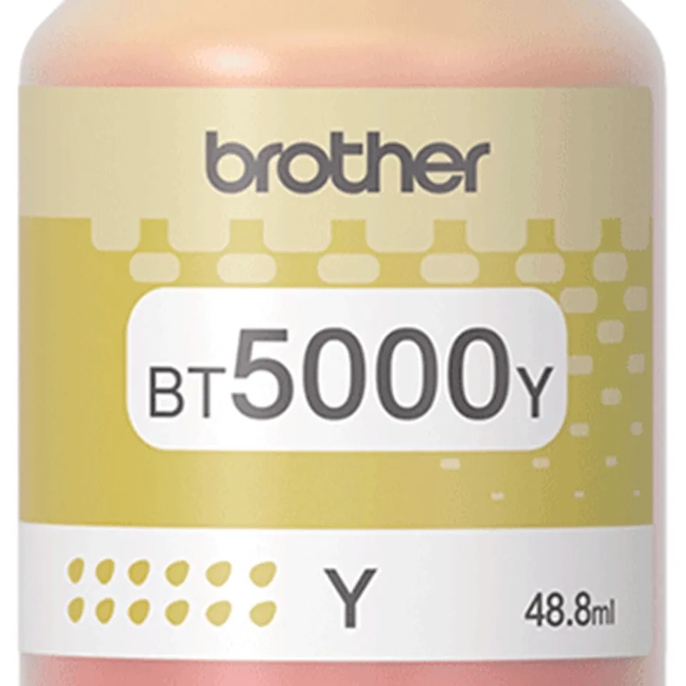 Brother BT5000Y Extra High Yield -mustepullo, keltainen