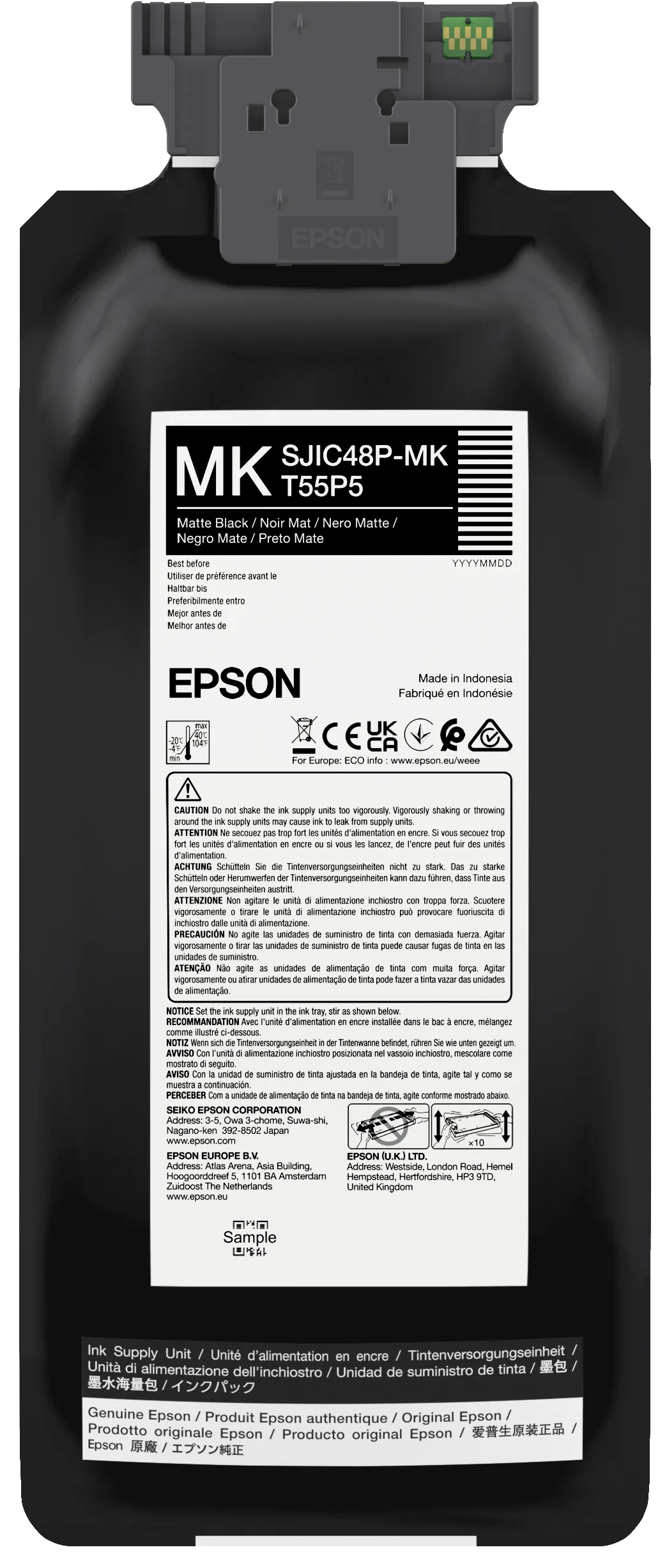 Epson SJIC48P-MK - toner cartridge, Matte black