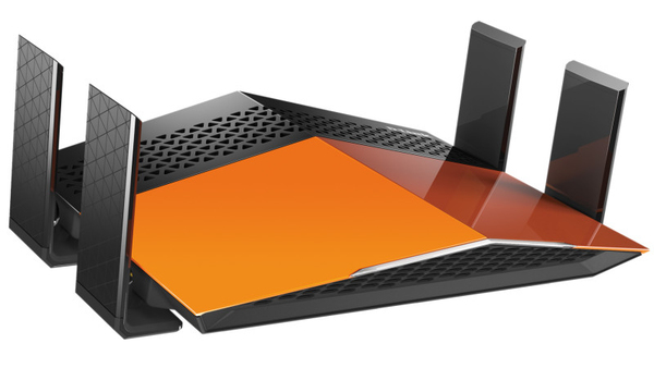 D-Link EXO DIR-879 Wi Fi Router, 802.11a/g/n/ac,5 GHz/1300 Mbps,orange