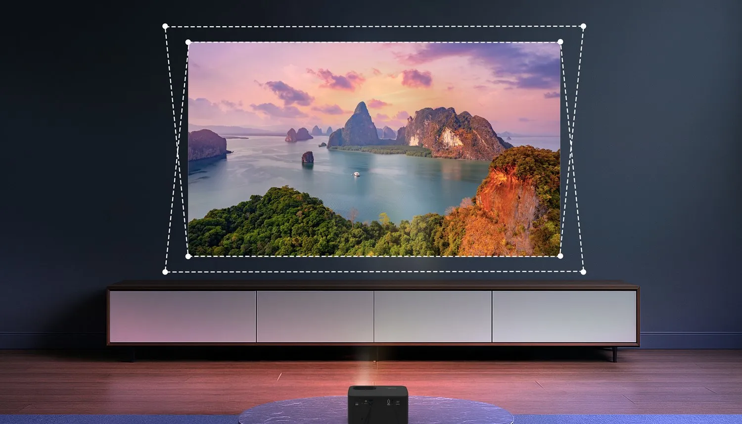 Optoma Photon Life PK32 DLP 4K UHD 1100 ANSI lm LED-projektor, svart