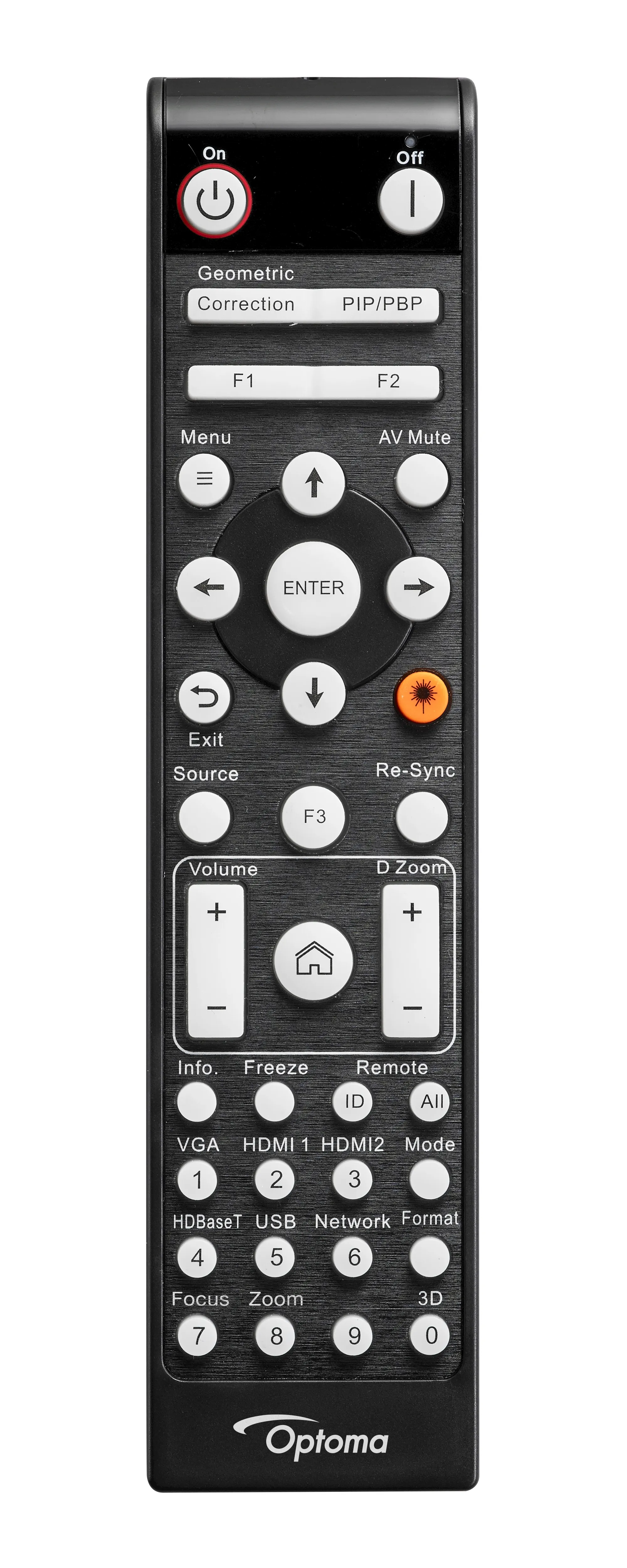 Optoma ZU720TST Short Throw DLP WUXGA 7000 ANSI lm Laser Projector, Black