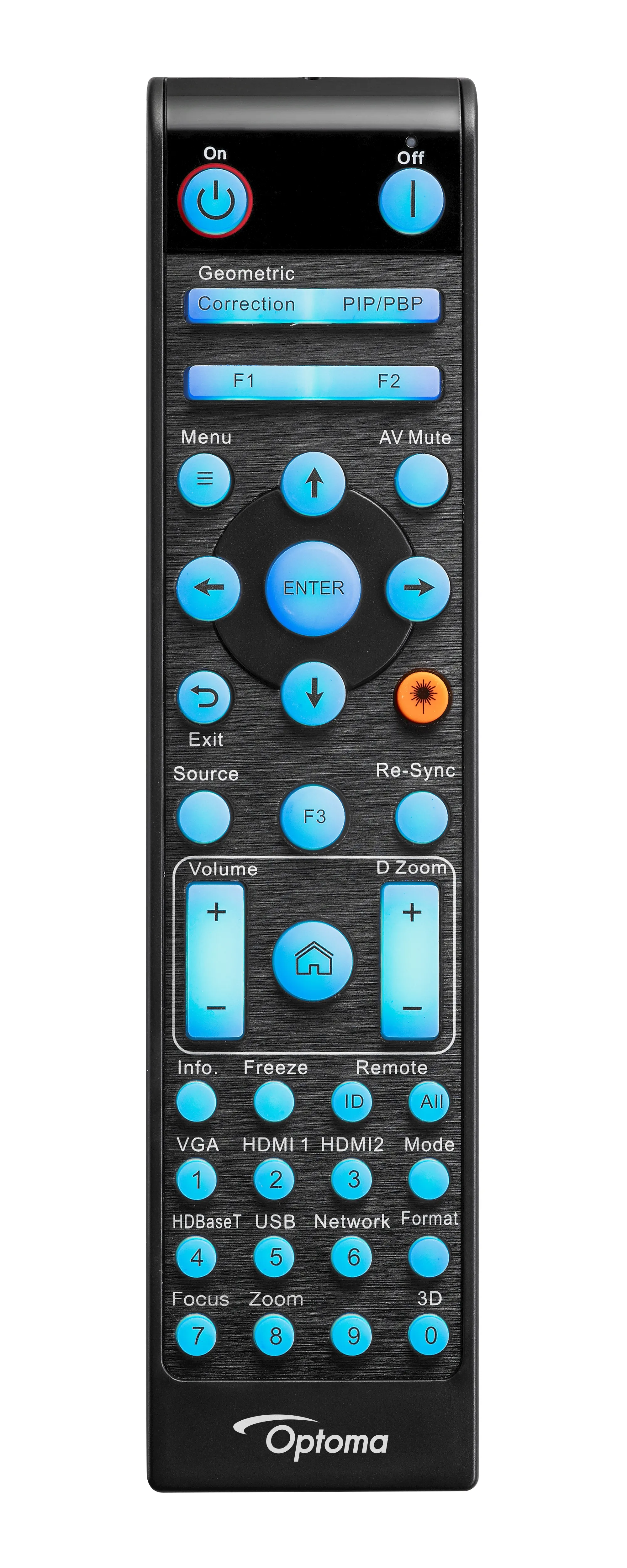 Optoma ZU720TST Short Throw DLP WUXGA 7000 ANSI lm Laser Projector, Black