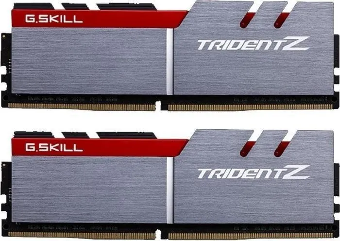 G.Skill Trident Z 32GB (2 x 16GB) DDR4 3600 MHz, CL17 - memory, Grey/Red