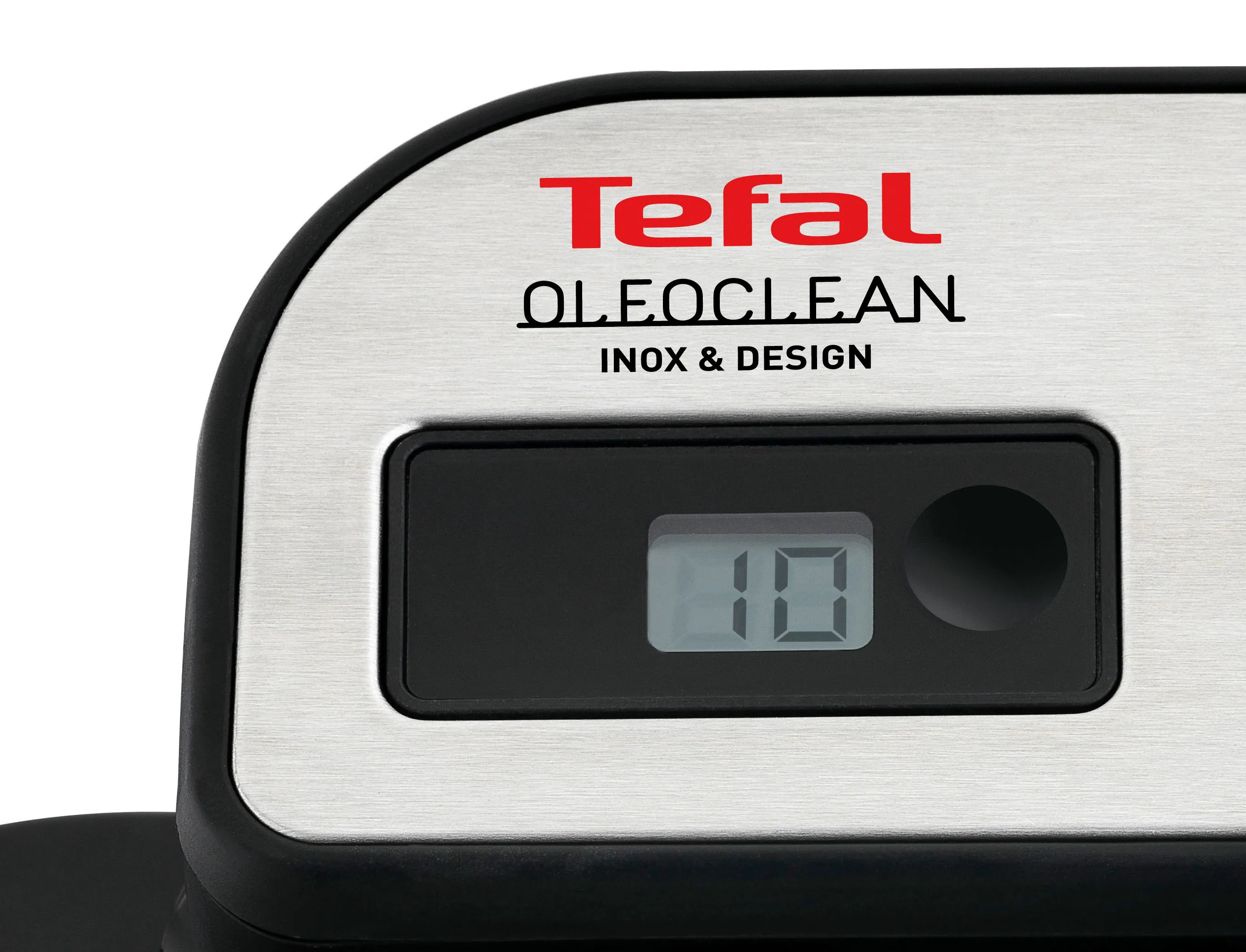 Tefal Oleoclean Pro Inox &amp; Design FR8040 frit&ouml;s, 2300 W, 3,5 L, svart/rostfritt st&aring;l