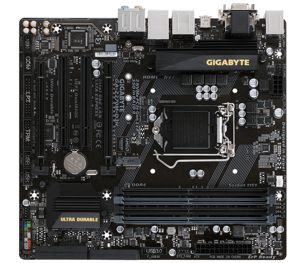 Gigabyte GA-Z270M-D3H mATX-emolevy