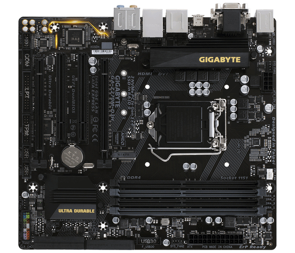 Gigabyte GA-Z270M-D3H mATX-emolevy