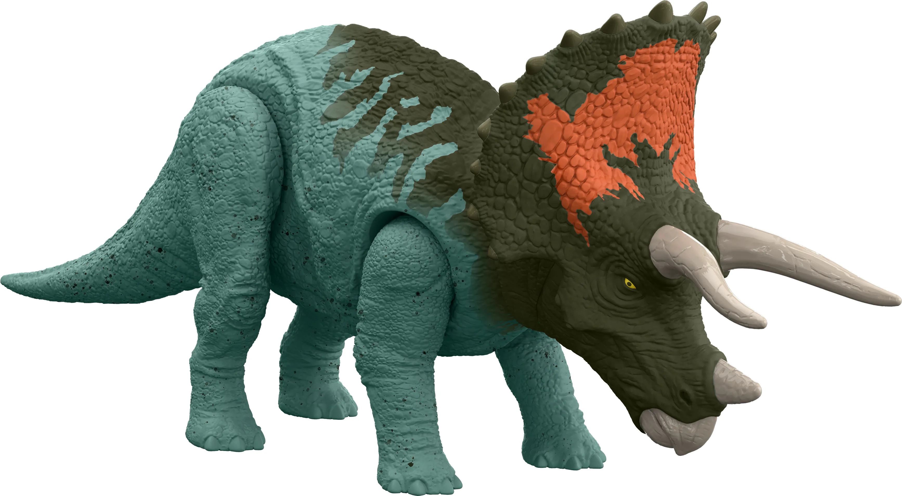 Mattel Jurassic World Roar Strikers Triceratops Toy Figure
