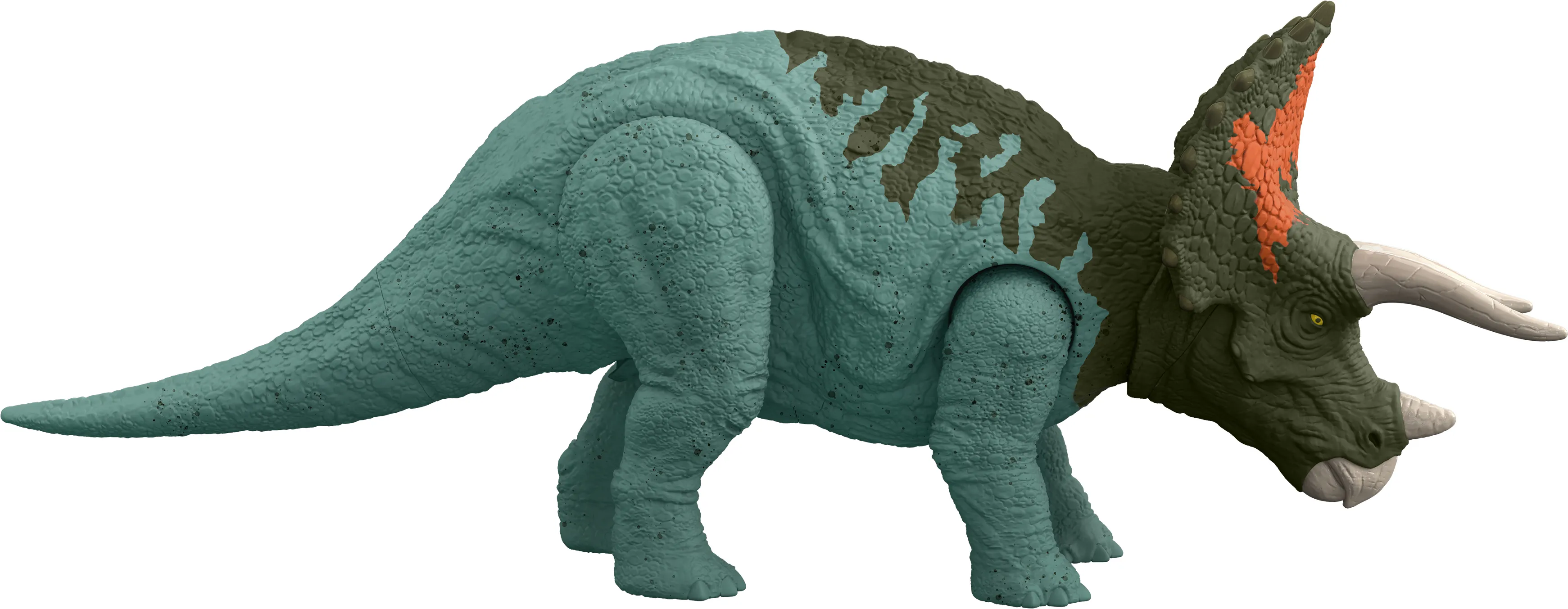 Mattel Jurassic World Roar Strikers Triceratops Toy Figure