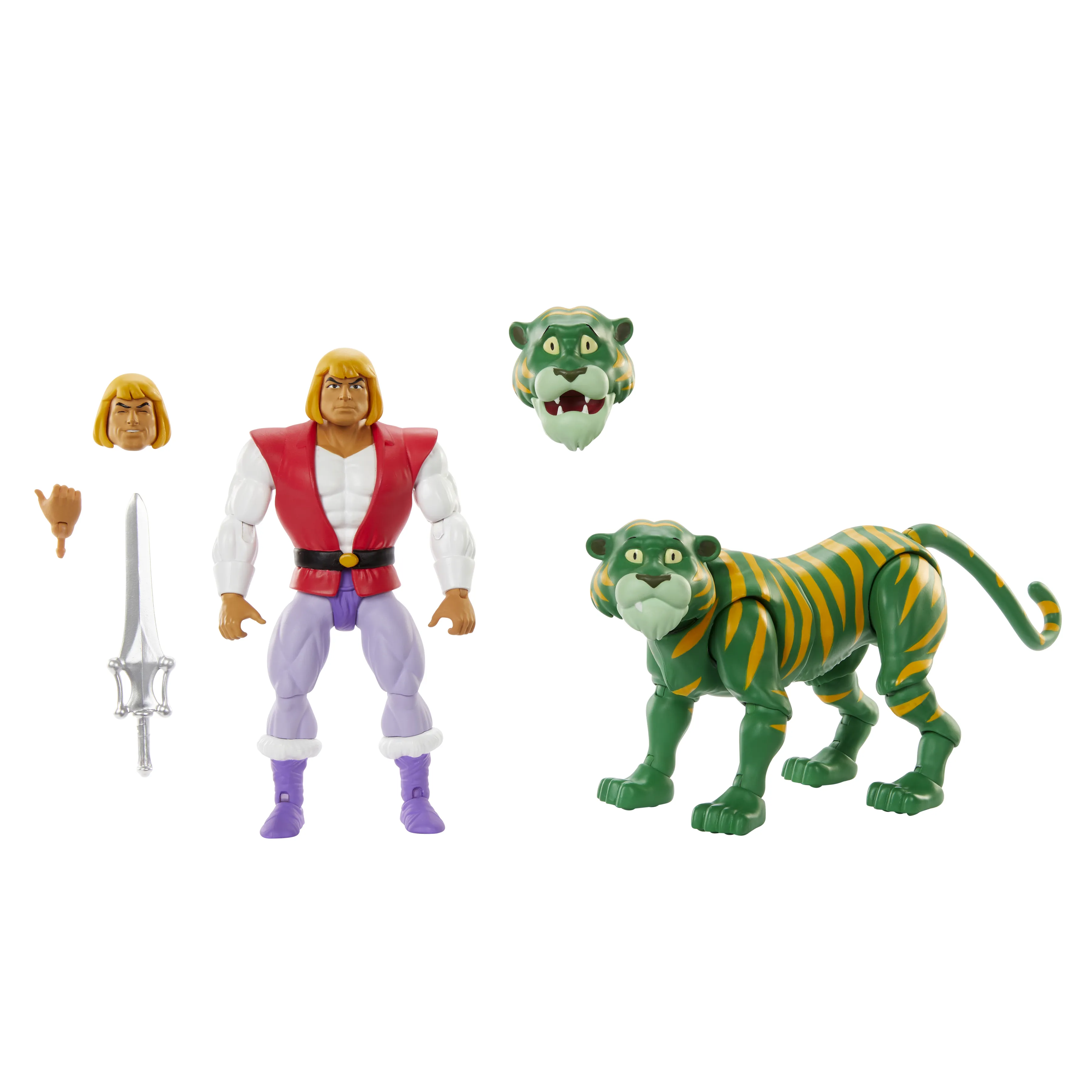 Mattel Masters of the Universe Origins Cartoon Collection Prince Adam and Cringer, toy figure