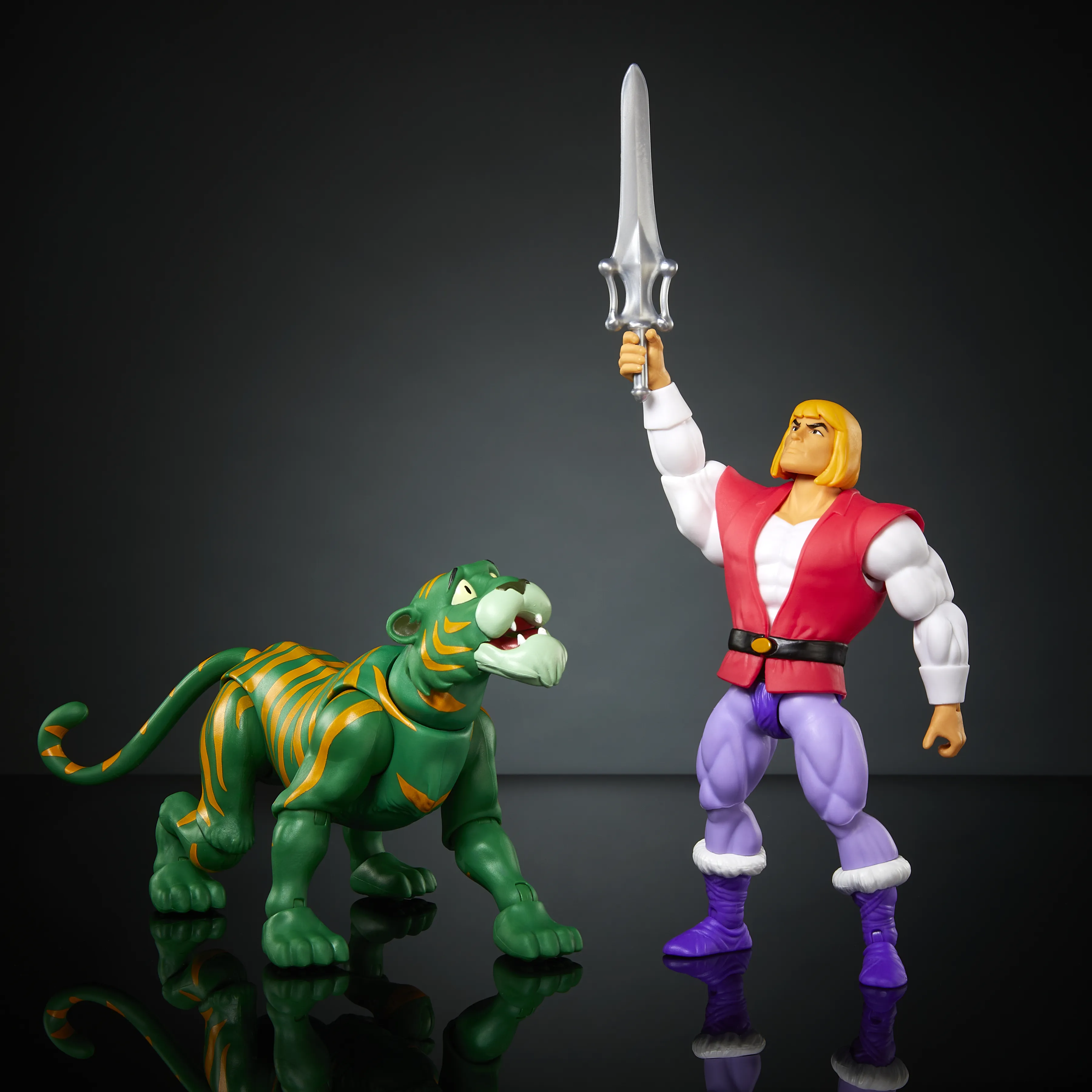 Mattel Masters of the Universe Origins Cartoon Collection Prince Adam and Cringer, toy figure