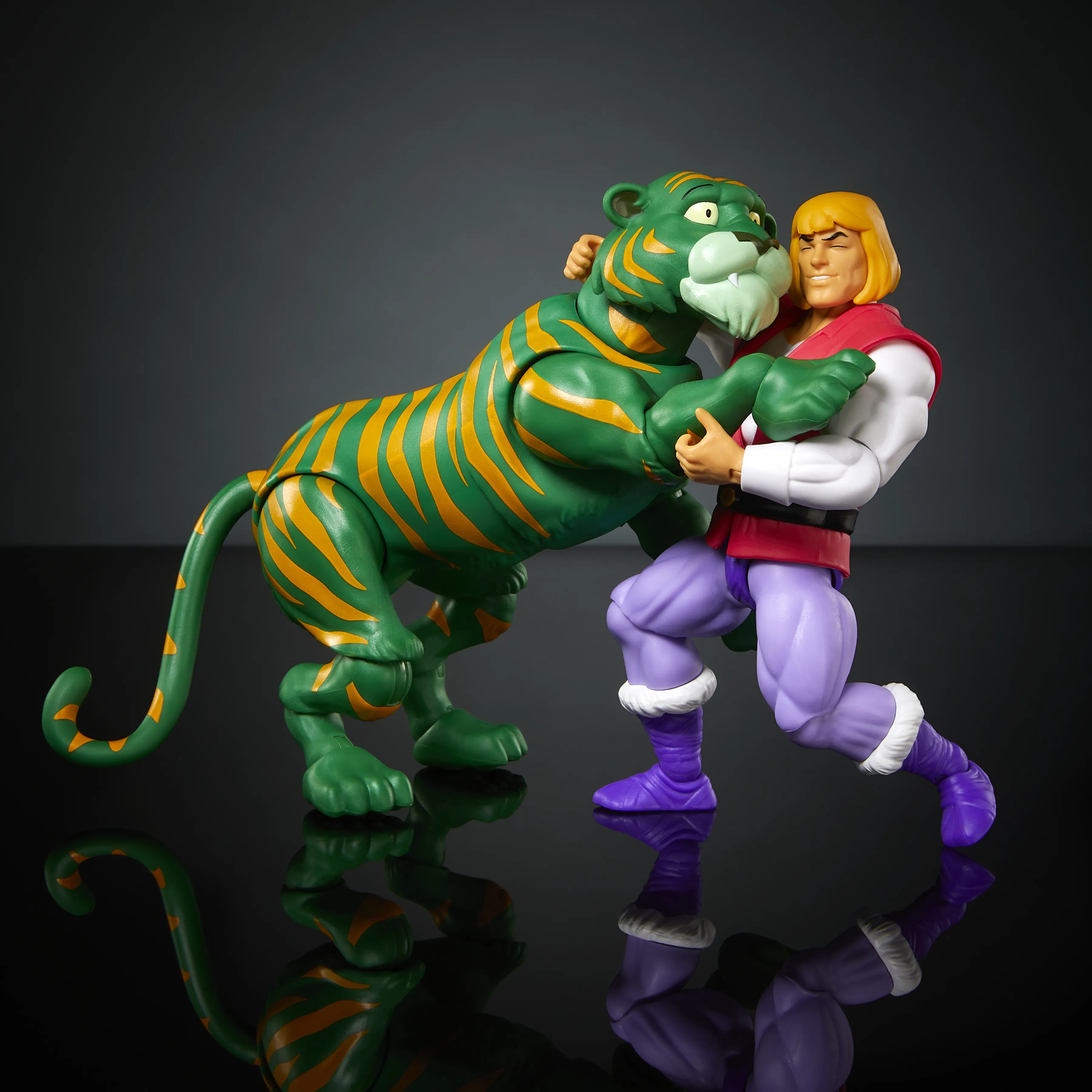 Mattel Masters of the Universe Origins Cartoon Collection Prince Adam and Cringer, toy figure