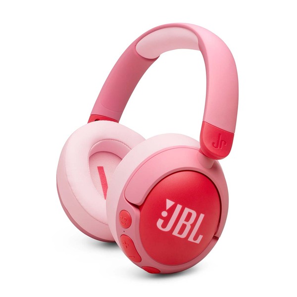 JBL Junior 470NC - wireless headset for kids, pink