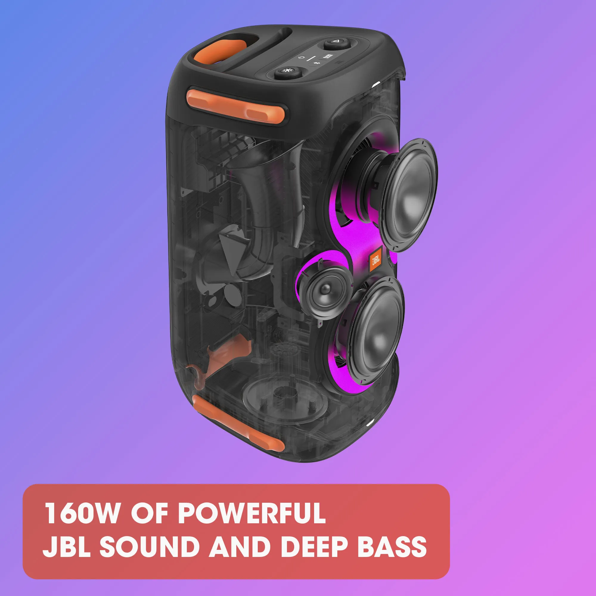 JBL PartyBox 110 - speaker, Black