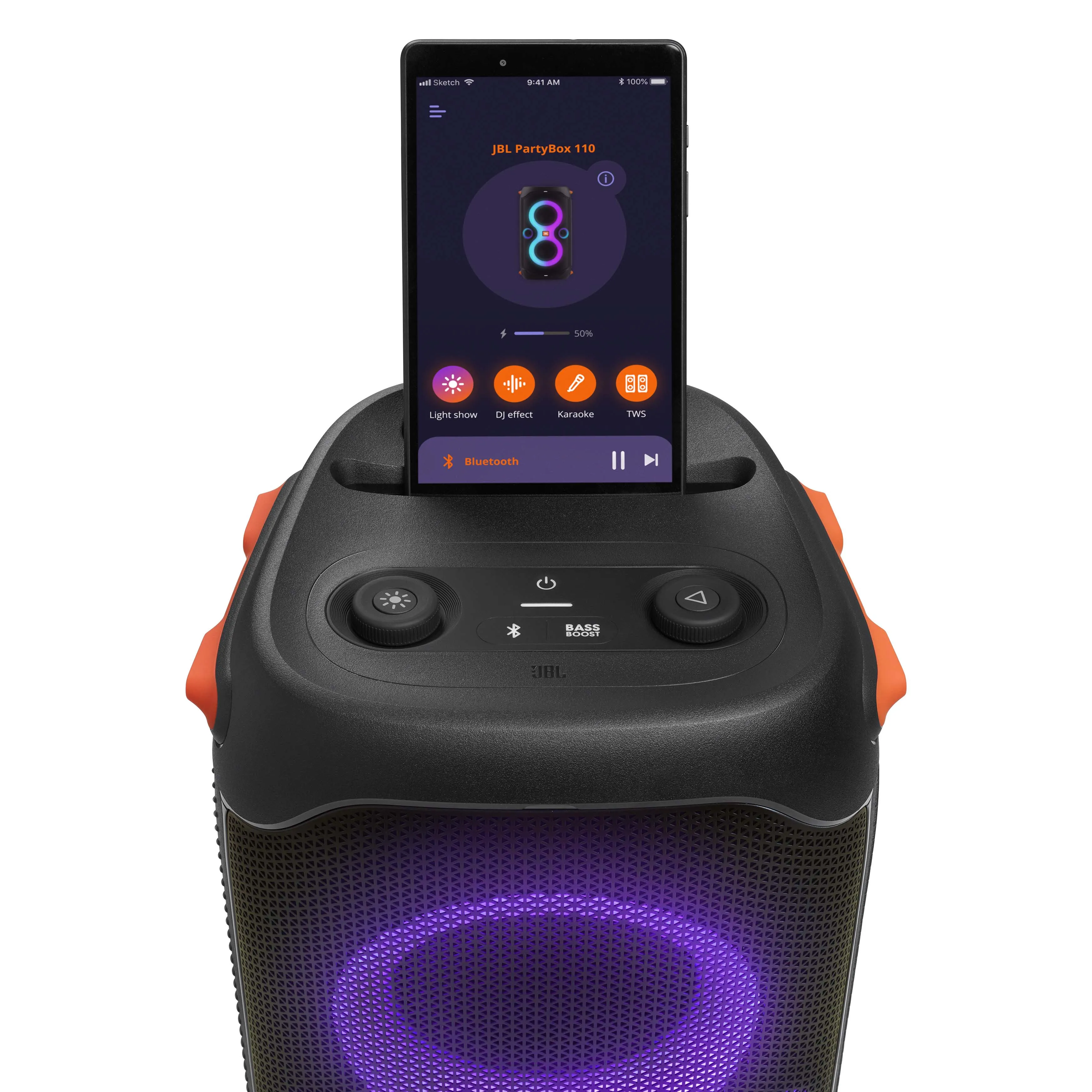 JBL PartyBox 110 - speaker, Black