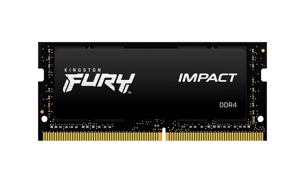 Kingston FURY Impact 16GB (2 x 8GB) DDR4 3200 MHz, CL20 - memory, Black