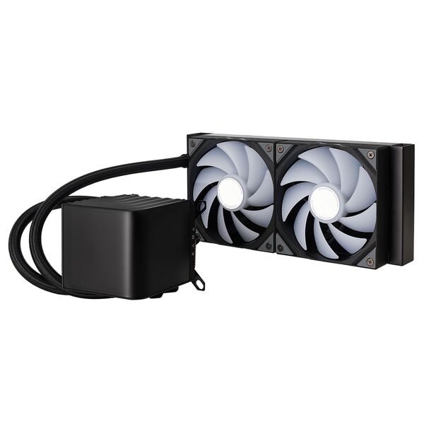 TRYX PANORAMA 240mm ARGB Liquid Cooler, Black