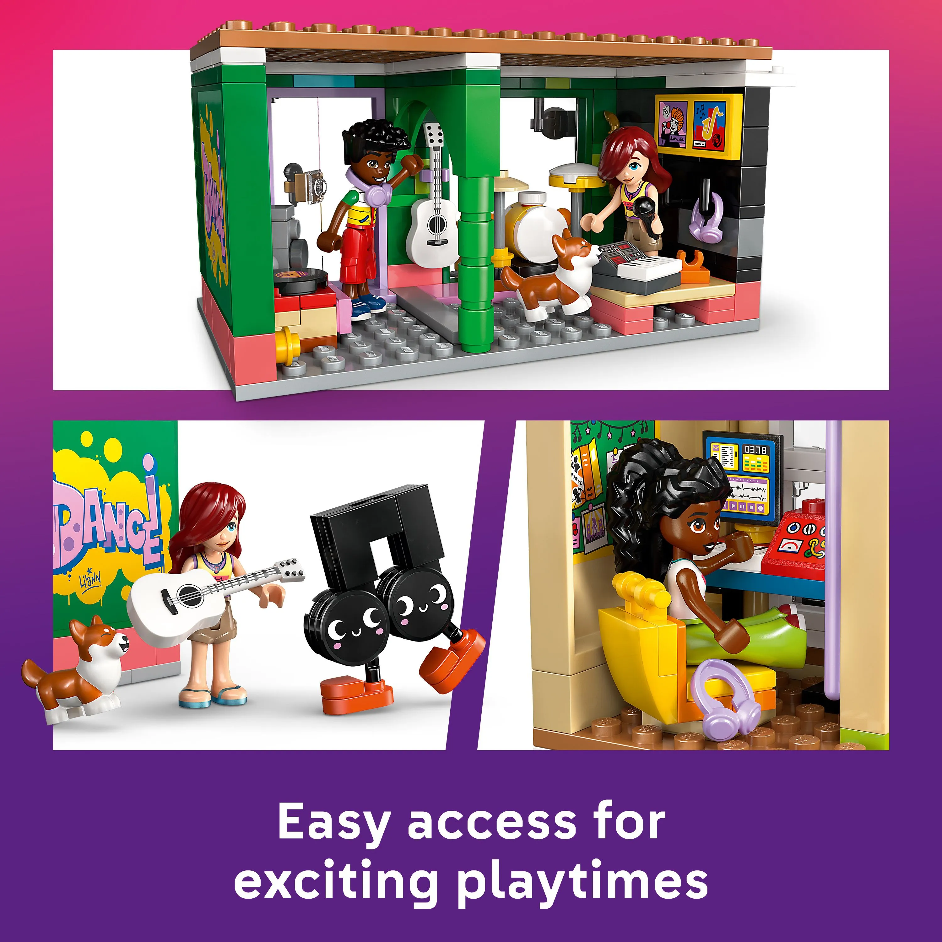 LEGO Friends Music Shop and Apartment 42653