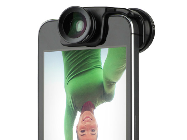 Olloclip 3-IN-1 for iPhone 5/5S: Fisheye, Wide-Angle, Macro - B.Lens/B.Clip