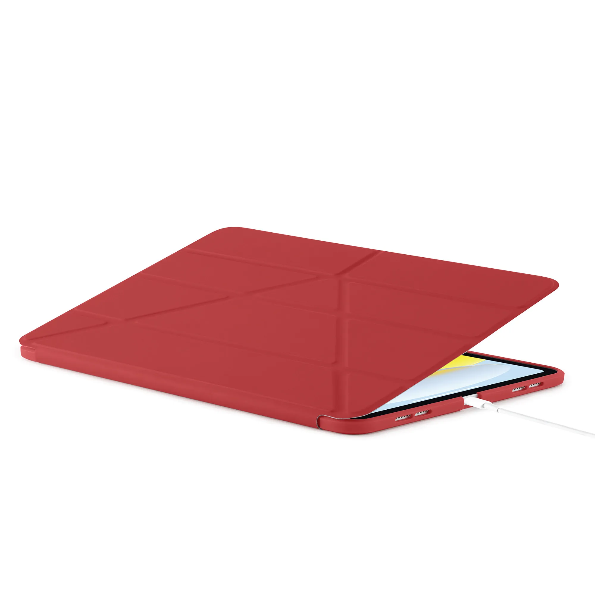 Pipetto Origami No1, iPad 10.9&quot; (10 Gen.) - Protective Case, Red