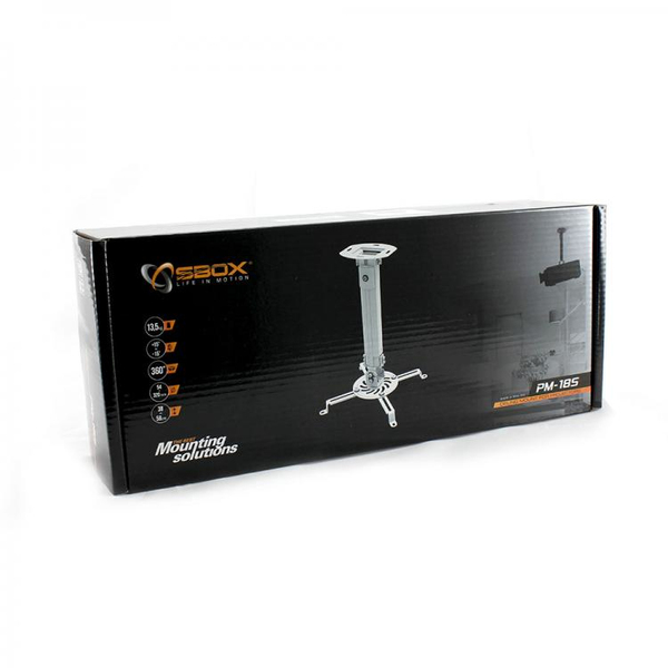 SBOX PROJEKTORIN KATTOTELINE CEILING MOUNT 13KG 380-580MM