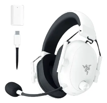 Razer BlackShark V2 HyperSpeed Wireless Gaming Headset, White