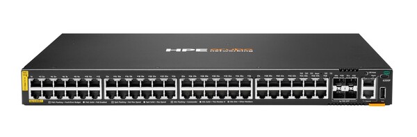 HPE Aruba Networking CX 6200F 48-port 740W Power over Ethernet - Managed Layer 3 Switch