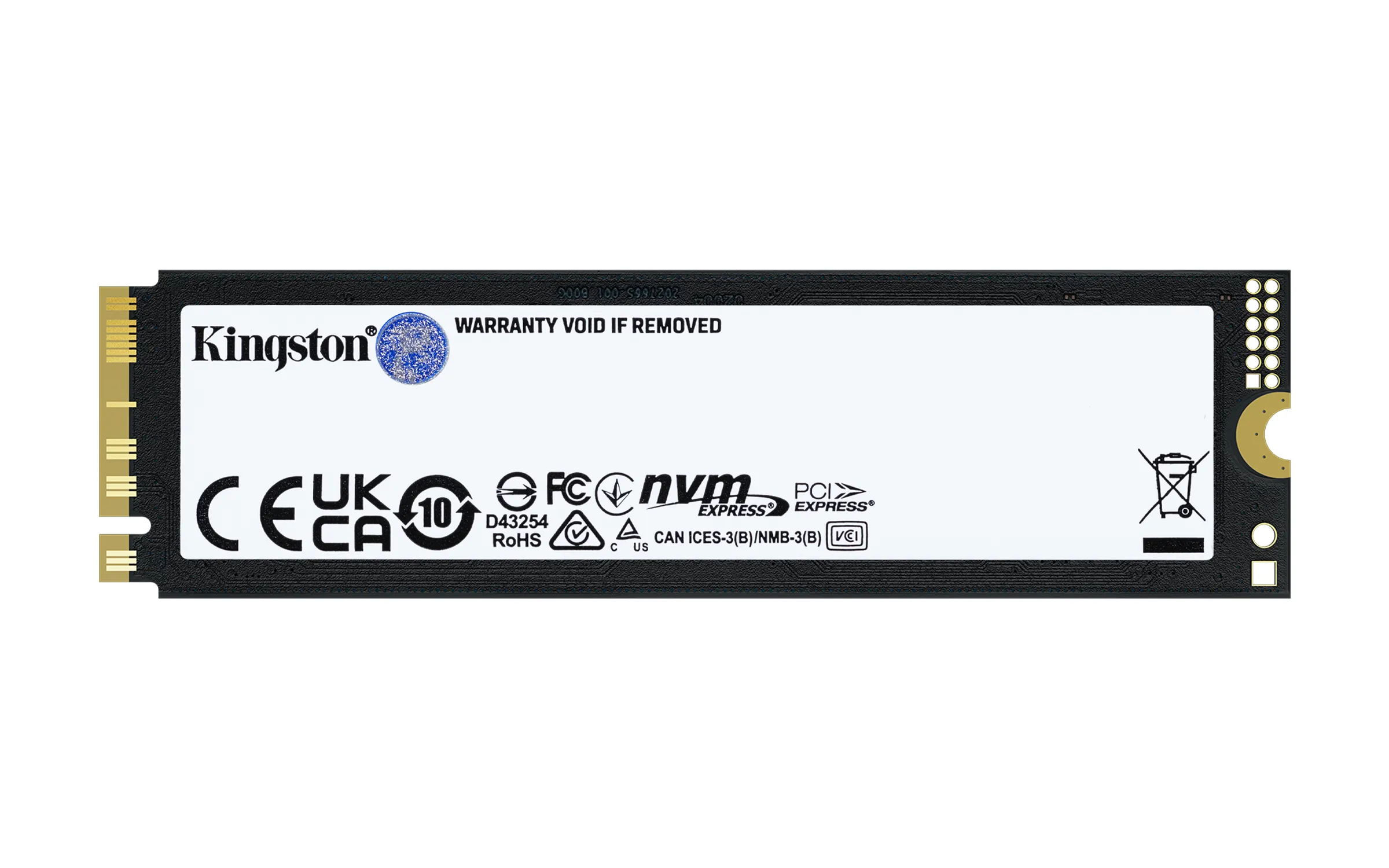 Kingston FURY Renegade G5 4 Tt, PCI Express 5.0, M.2 2280 NVMe -SSD-levy
