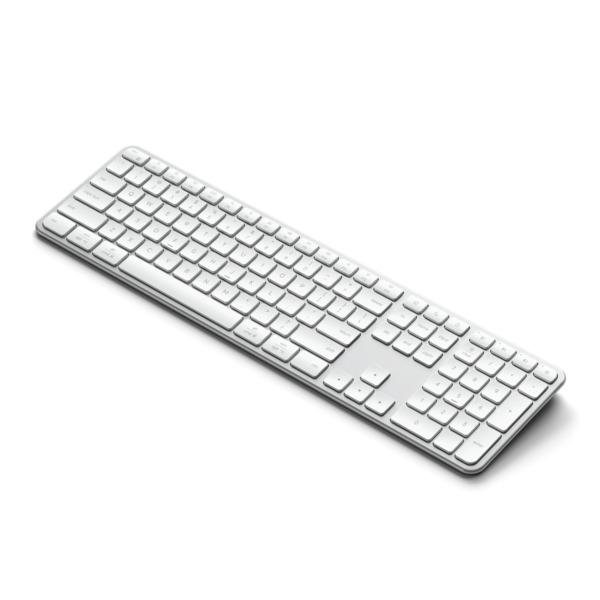 Satechi EX3 Slim tr&aring;dl&ouml;st tangentbord, silver