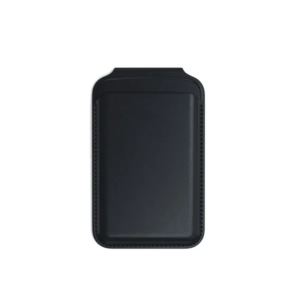 Satechi Vegan-Leather Magnetic Wallet Stand, Black